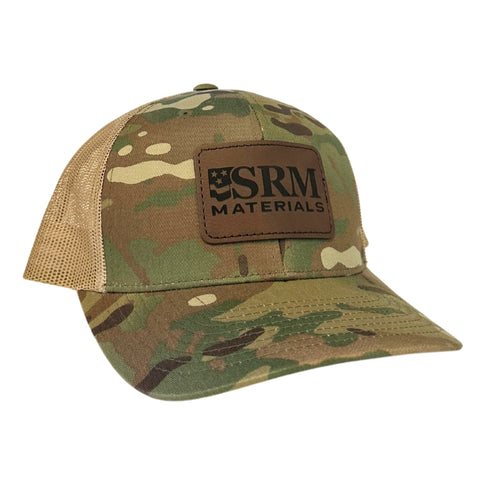 SRM Materials Mesh Back Camo Hat