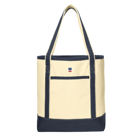 Large Cotton Canvas Tote Bag