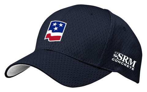 Navy Port Authority® Youth Pro Mesh Cap