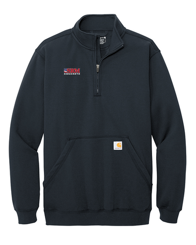 Carhartt® Midweight 1/4-Zip Mock Neck Sweatshirt