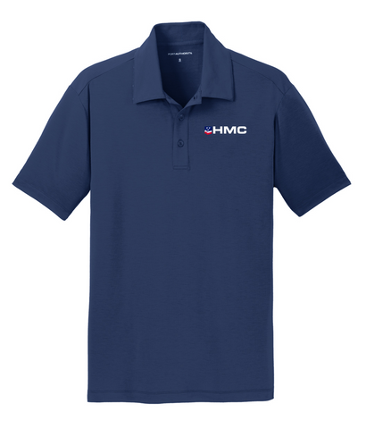 HMC Men's Navy Performance Polo