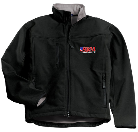 Men's Black Glacier® Soft Shell Jacket