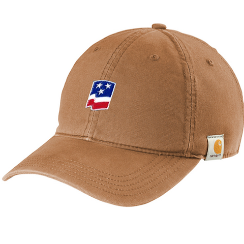 Brown Carhartt® Cotton Canvas Cap