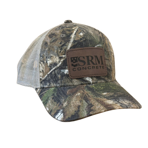 SRM Concrete RealTree Camo Mesh Back Hat