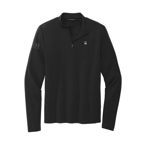 Black Mercer+Mettle Stretch 1/4 Zip