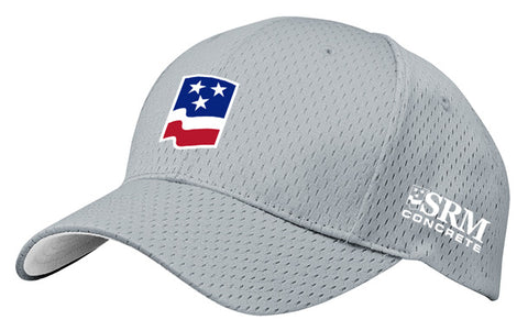 Silver Port Authority® Youth Pro Mesh Cap