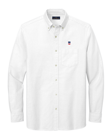Brooks Brothers White Casual Oxford Cloth Shirt SRM Company Store Brooks Brothers White Casual Oxford Cloth Shirt SRM Company Store