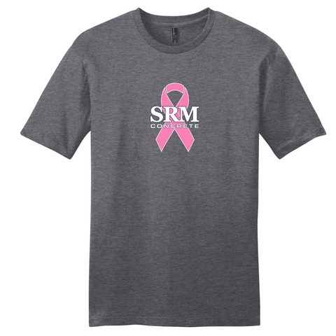 Heathered Charcoal Breast Cancer Awareness T-Shirt