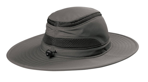 Gray Ventilated Outdoor Hat – SRM Company Store