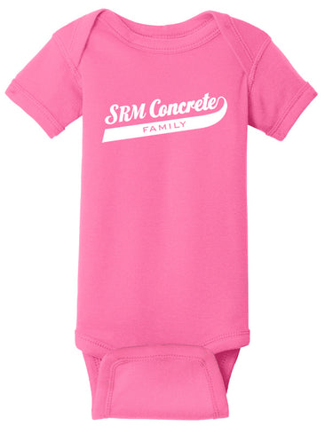 Pink Family Rabbit Skins™ Infant Short Sleeve Baby Rib Bodysuit