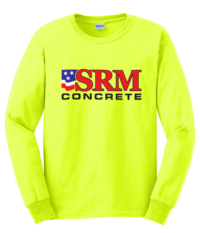 Safety Green Heavy Cotton™ 100% Cotton Long Sleeve T-Shirt